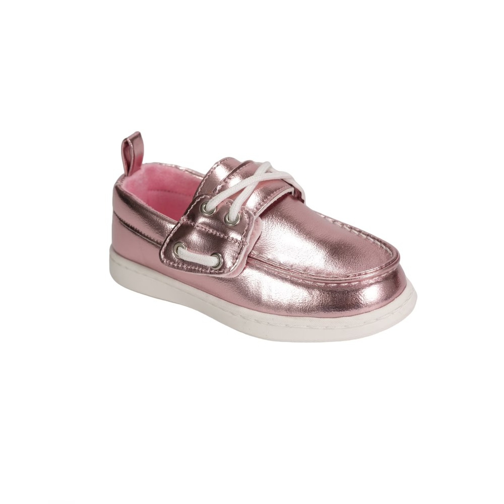 Wonder‎ Nation Toddler Girl Boat Shoe Size 7 Little Girls NEW